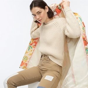 J. Crew Ribbed Crewneck Sweater